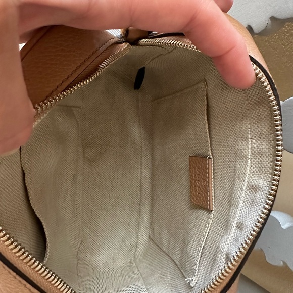 ‼️SOLD‼️ Gucci Soho Disco Bag Small Leather Camelia Beige Crossbody - Picture 15 of 16